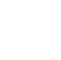 a black and white drawing of mountains and a moon